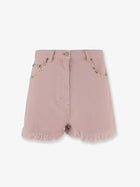 Valentino Women's Denim Shorts Pink