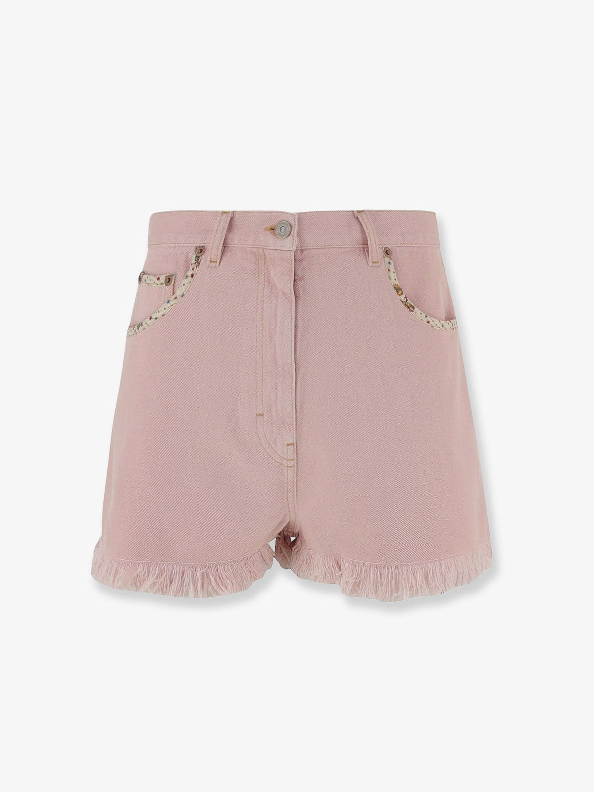 Valentino Women's Denim Shorts Pink