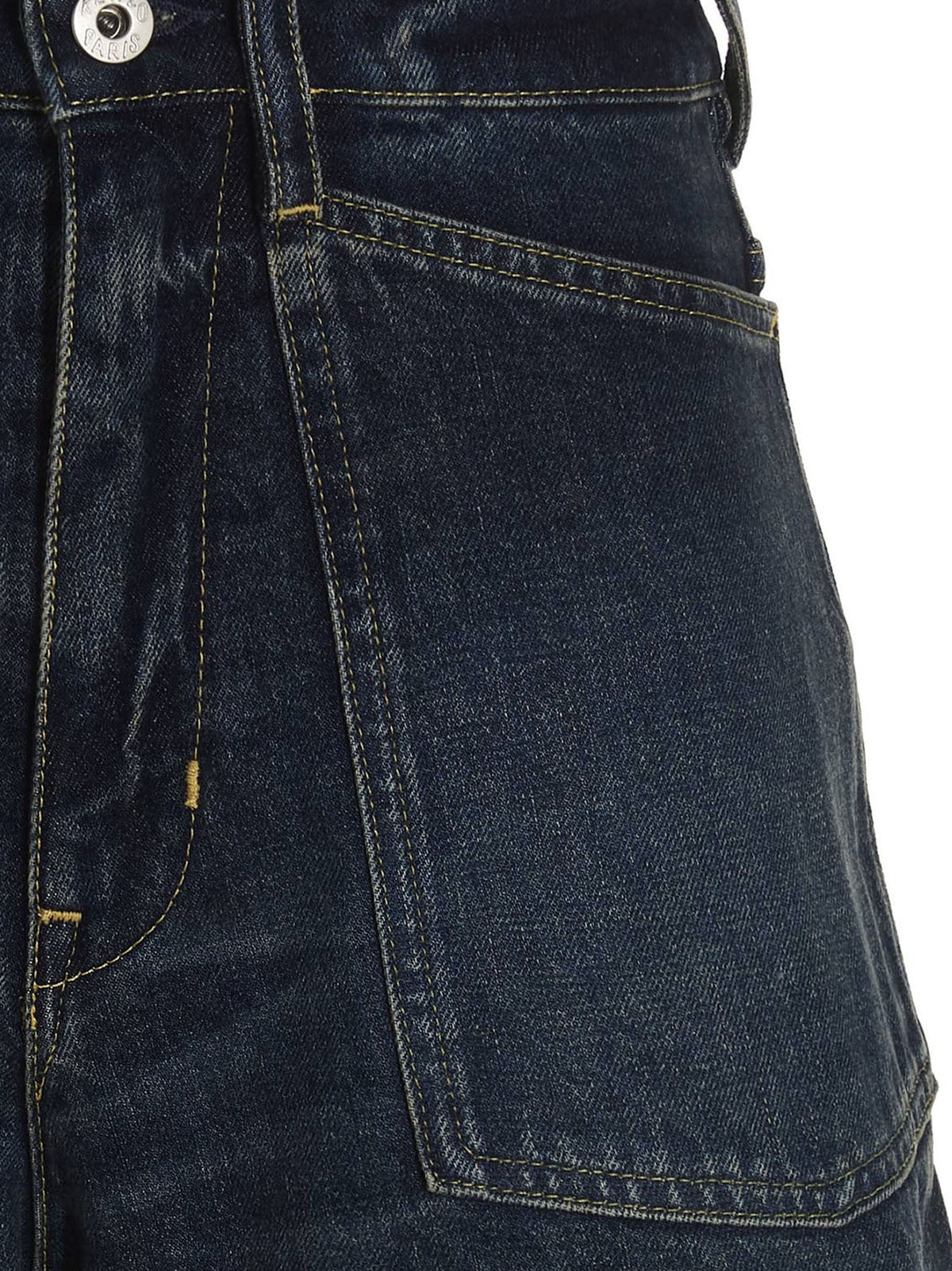Kenzo Denim Shorts Blue, view 3