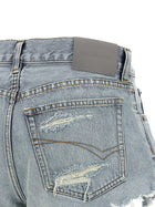 Balenciaga Denim Shorts Blue, view 4