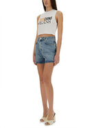 Moschino Jeans Women's Denim Shorts Blue, view 2