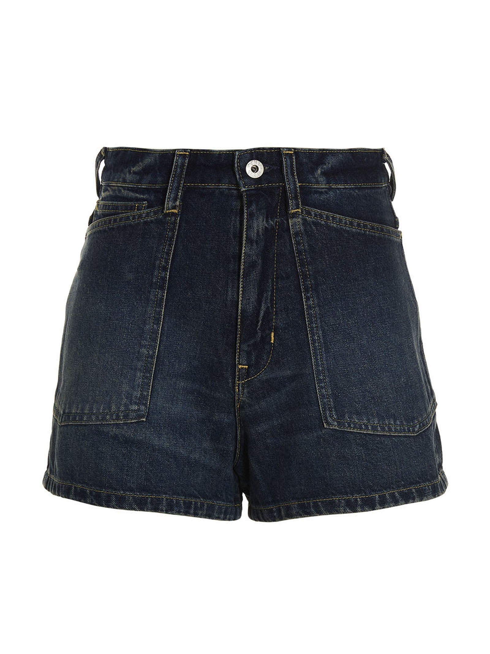 Kenzo Denim Shorts Blue