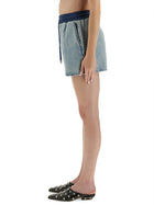 Moschino Jeans Women's Denim Shorts Blue, view 4