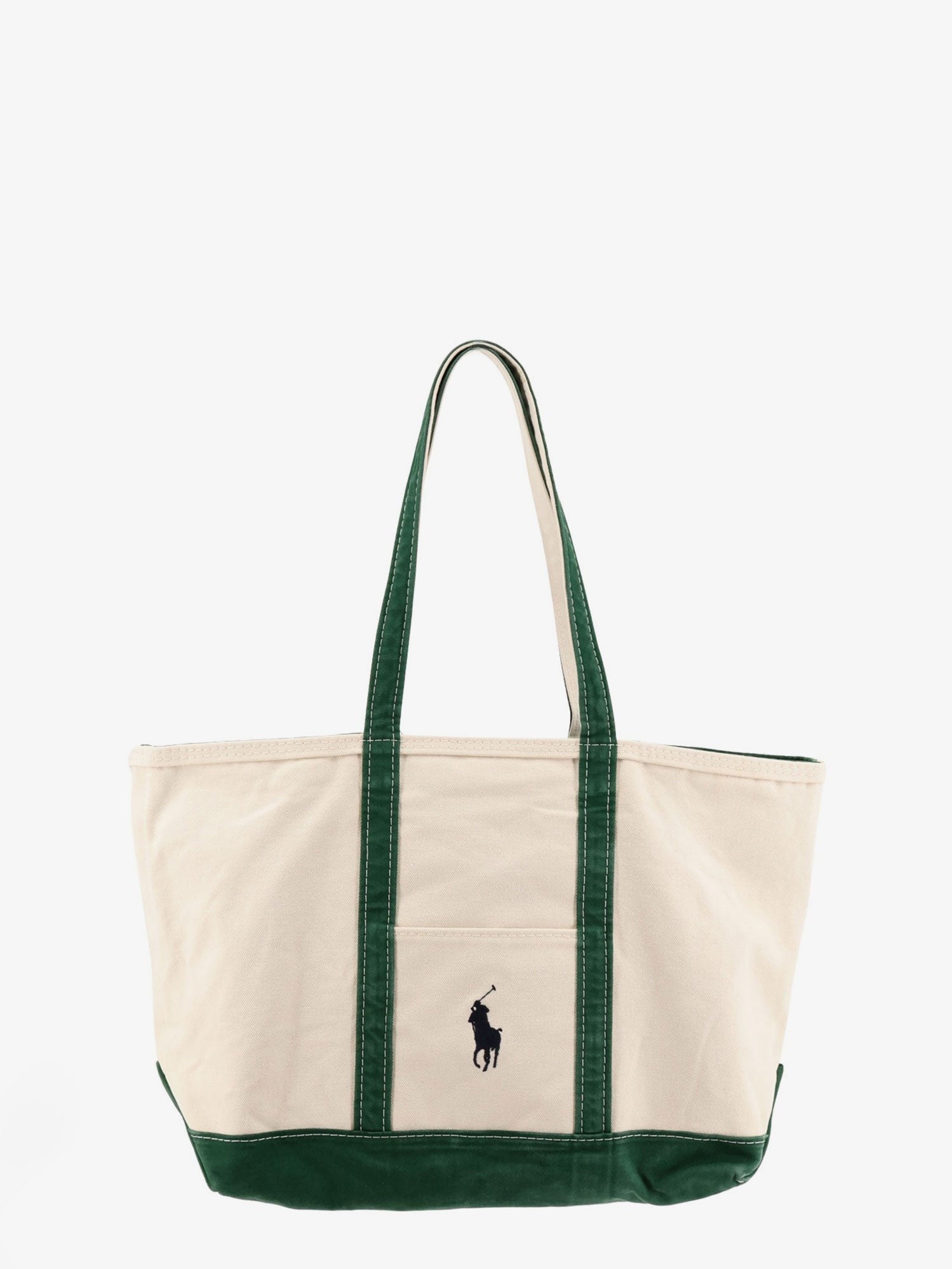 Polo Ralph Lauren Men's Denim Shoulder Bag White
