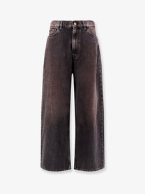 3x1 Women's Denim Skater Jeans Gold