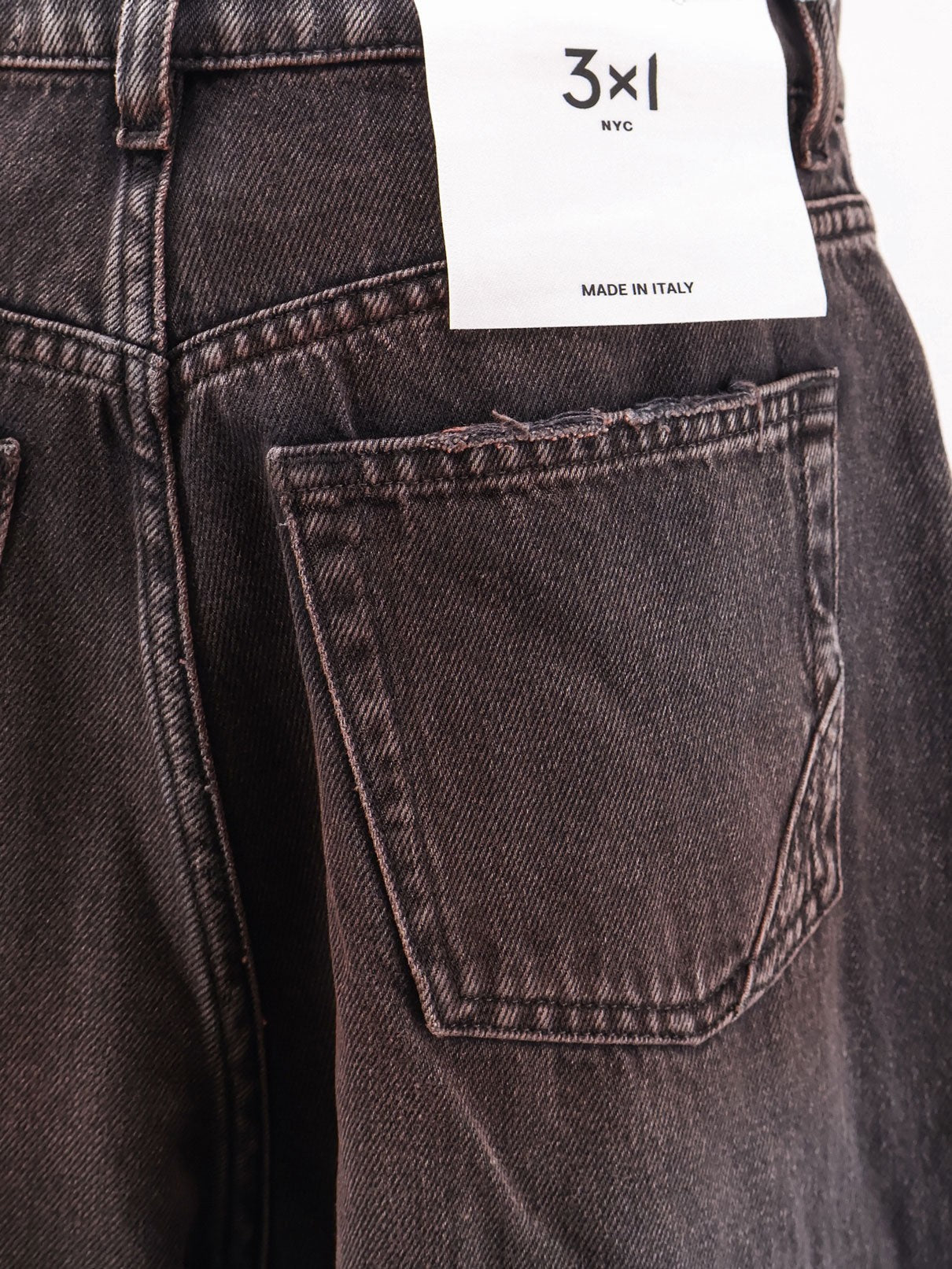 3x1 Women's Denim Skater Jeans Gold