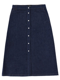 A.P.C Women's Denim Skirt Blue