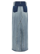 Maison Margiela Denim Skirt Blue, view 2