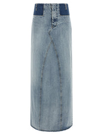 Maison Margiela Denim Skirt Blue