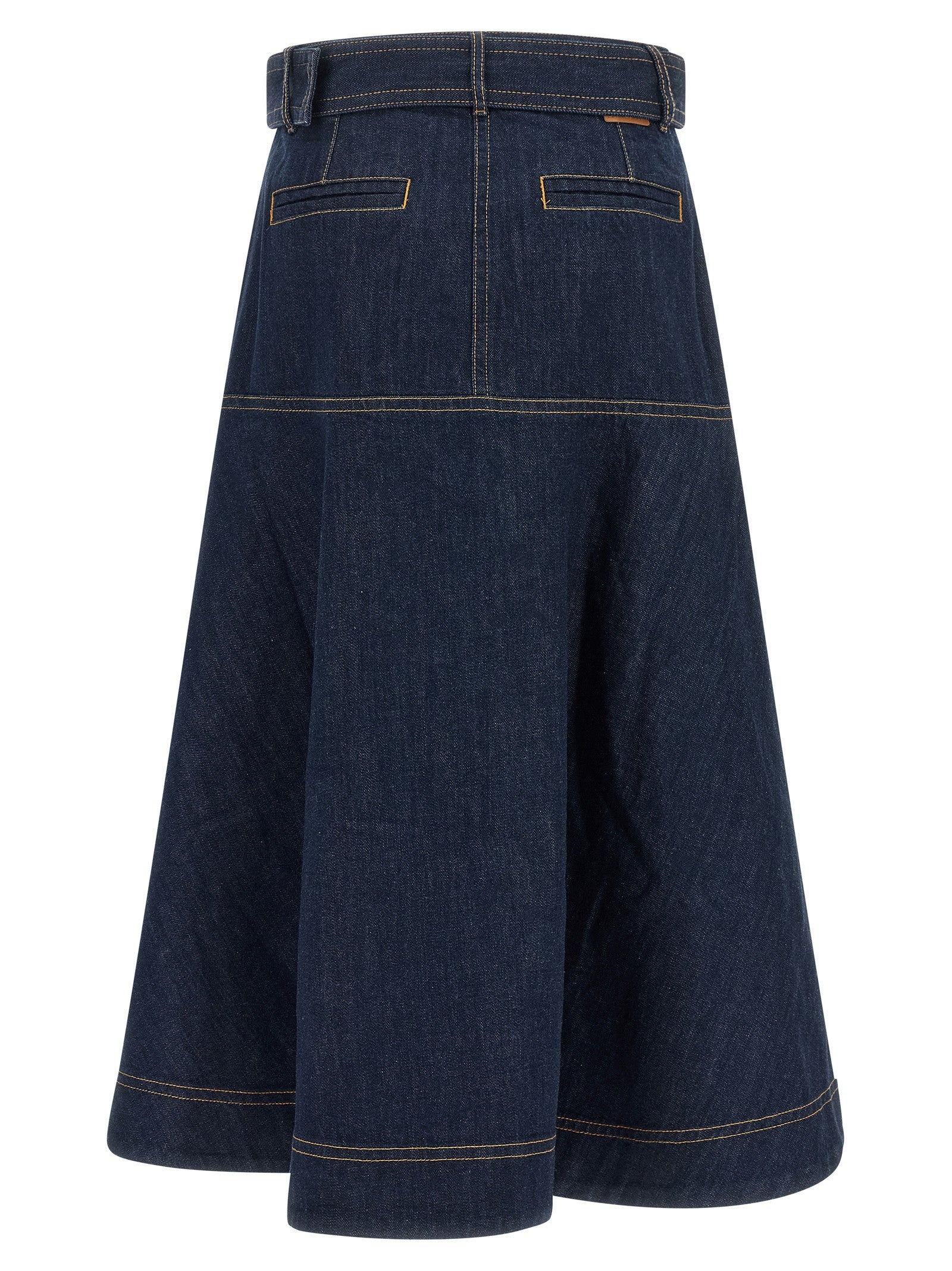 Zimmermann Denim Skirt Blue