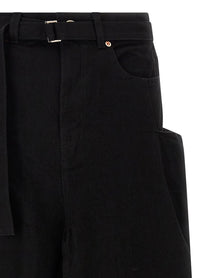 Sacai Denim Skirt Black