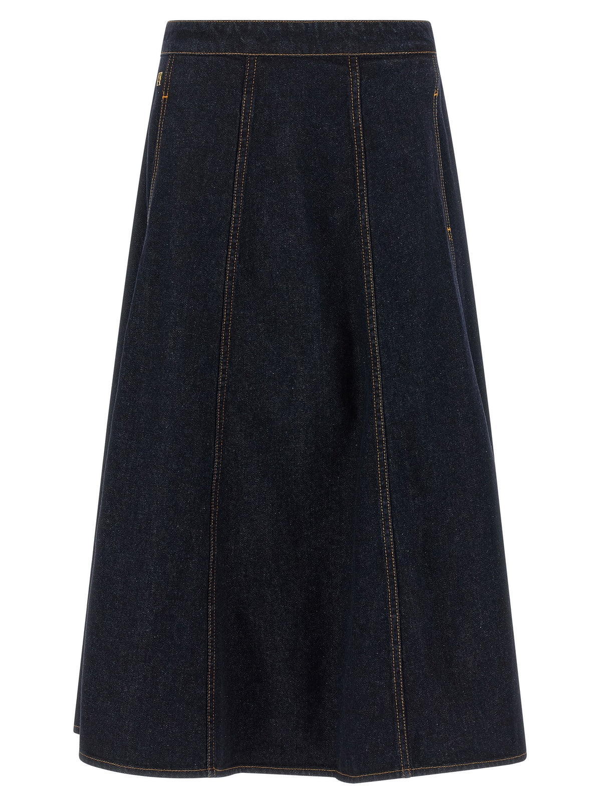 Alberta Ferretti Denim Skirt Blue