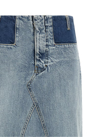 Maison Margiela Denim Skirt Blue, view 3