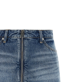 alexanderwang Denim Skort Blue