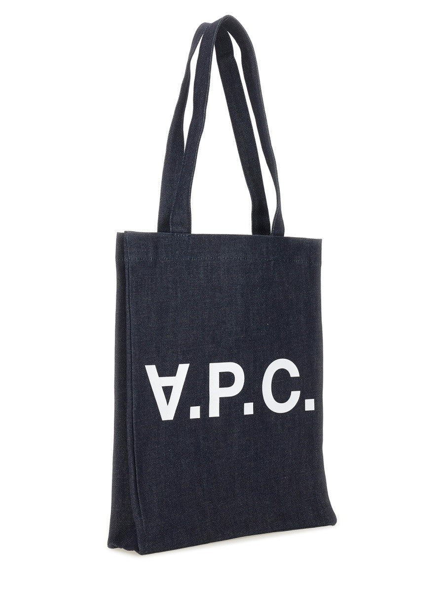 A.P.C Men's Denim Tote Bag Blue