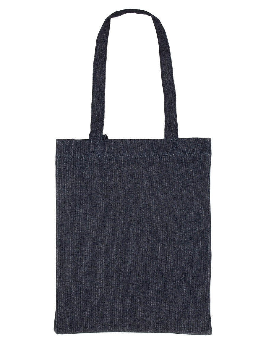 A.P.C Men's Denim Tote Bag Blue