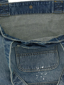 Carhartt Wip Denim Tote Shopping Bag Blue