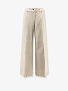 ASPESI Women's Denim Trousers White