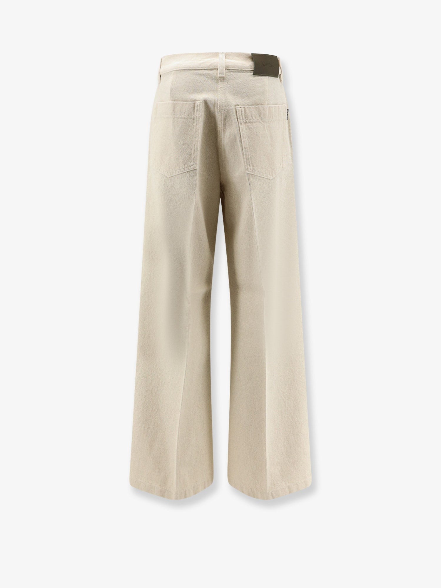 ASPESI Women's Denim Trousers White