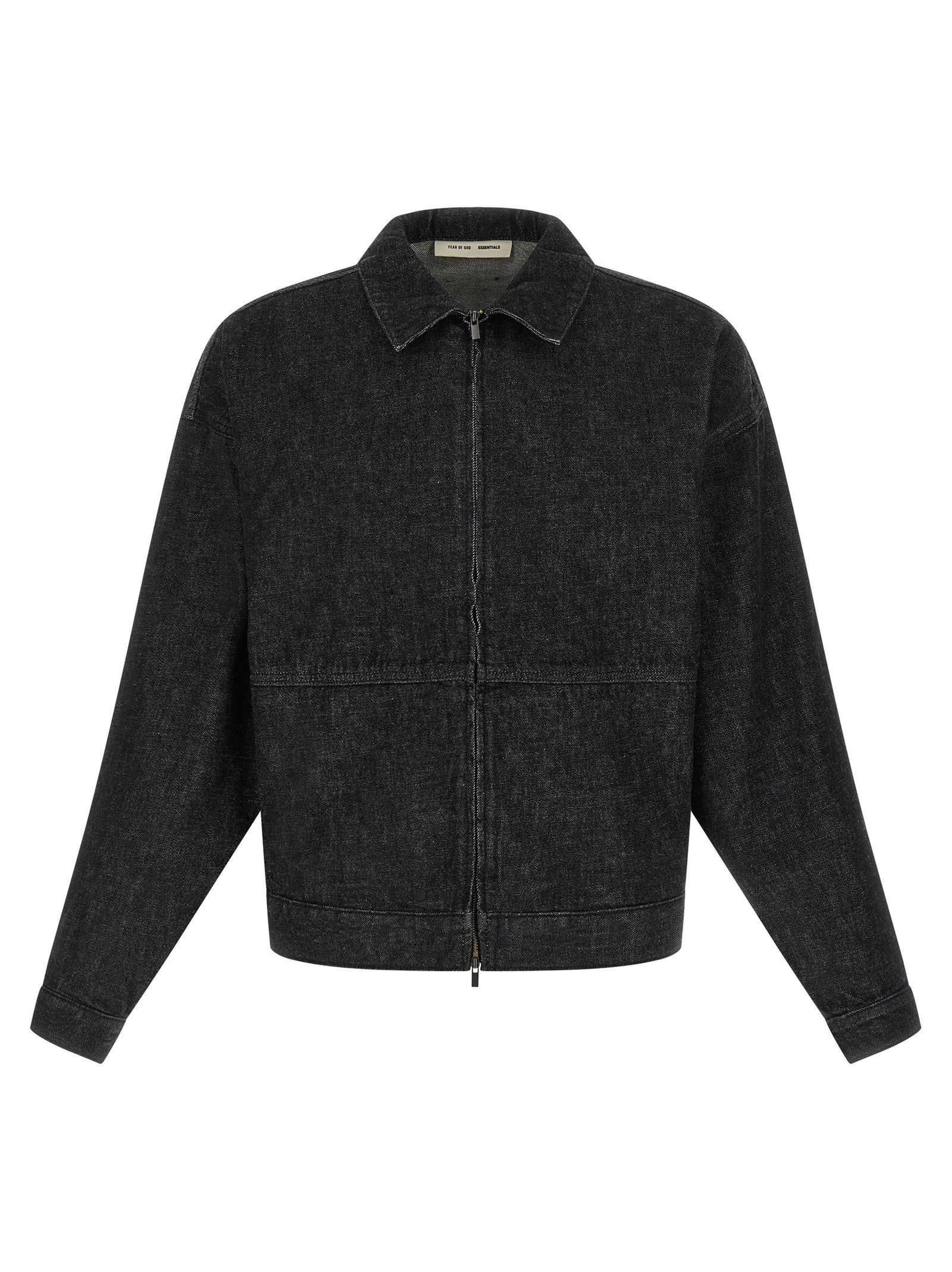 Fear of God ESSENTIALS Denim Work Jacket Black