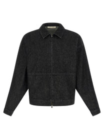 Fear of God ESSENTIALS Denim Work Jacket Black