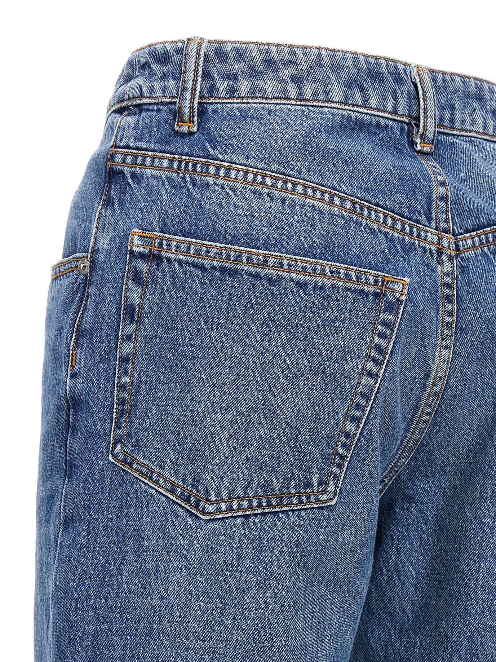 DENIM X ALEXANDER WANG - DENIM X ALEXANDER WANG - ’Dip Side Lace Undie’ jeans - Women’s Bottoms