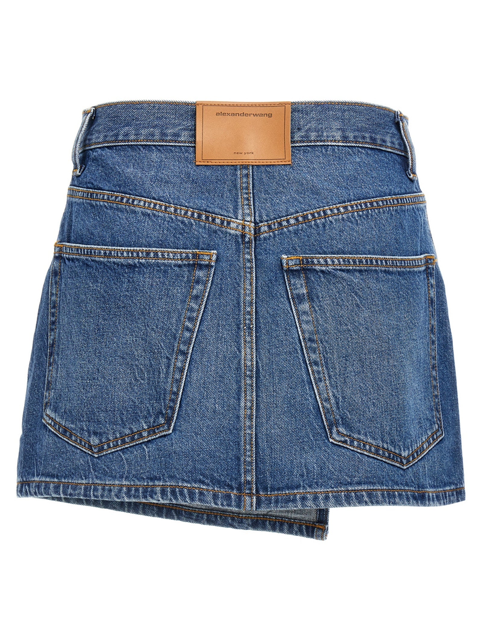 DENIM X ALEXANDER WANG - DENIM X ALEXANDER WANG - ’Deconstructed Wrapped’ skirt - Women’s Clothing
