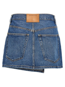 DENIM X ALEXANDER WANG - DENIM X ALEXANDER WANG - ’Deconstructed Wrapped’ skirt - Women’s Clothing
