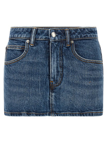 DENIM X ALEXANDER WANG - DENIM X ALEXANDER WANG - Denim skort - Women’s Clothing