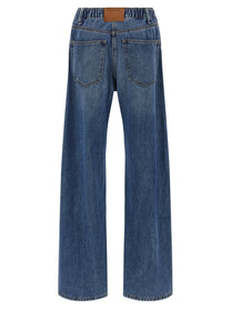 DENIM X ALEXANDER WANG - DENIM X ALEXANDER WANG - Embossed logo jeans - Women’s Bottoms