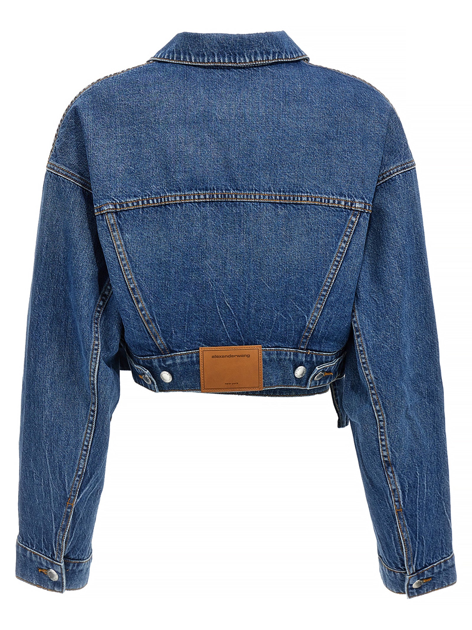 DENIM X ALEXANDER WANG - DENIM X ALEXANDER WANG - ’Wrapped Trucker’ jacket - Women’s Outerwear