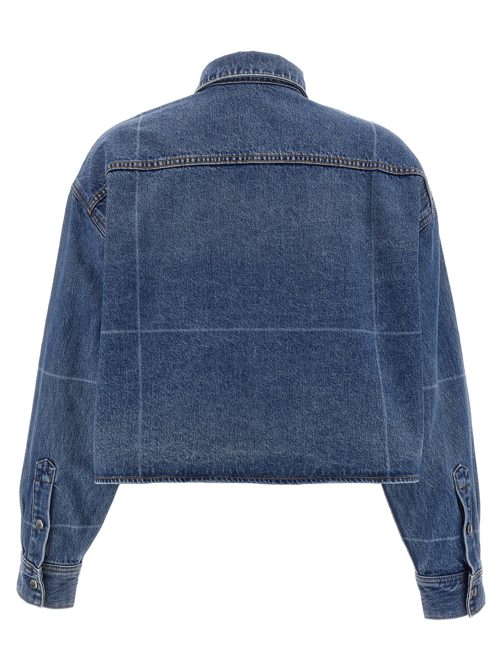DENIM X ALEXANDER WANG - DENIM X ALEXANDER WANG - Cropped denim shirt - Women’s Tops