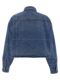 DENIM X ALEXANDER WANG - DENIM X ALEXANDER WANG - Cropped denim shirt - Women’s Tops