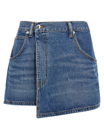 DENIM X ALEXANDER WANG - DENIM X ALEXANDER WANG - ’Deconstructed Wrapped’ skirt - Women’s Clothing