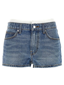 DENIM X ALEXANDER WANG - DENIM X ALEXANDER WANG - Denim shorts - Women’s Clothing