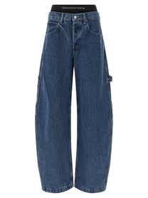 DENIM X ALEXANDER WANG - DENIM X ALEXANDER WANG - Boxer insert jeans - Women’s Bottoms