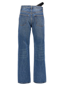 DENIM X ALEXANDER WANG - DENIM X ALEXANDER WANG - ’Dip Side Lace Undie’ jeans - Women’s Bottoms