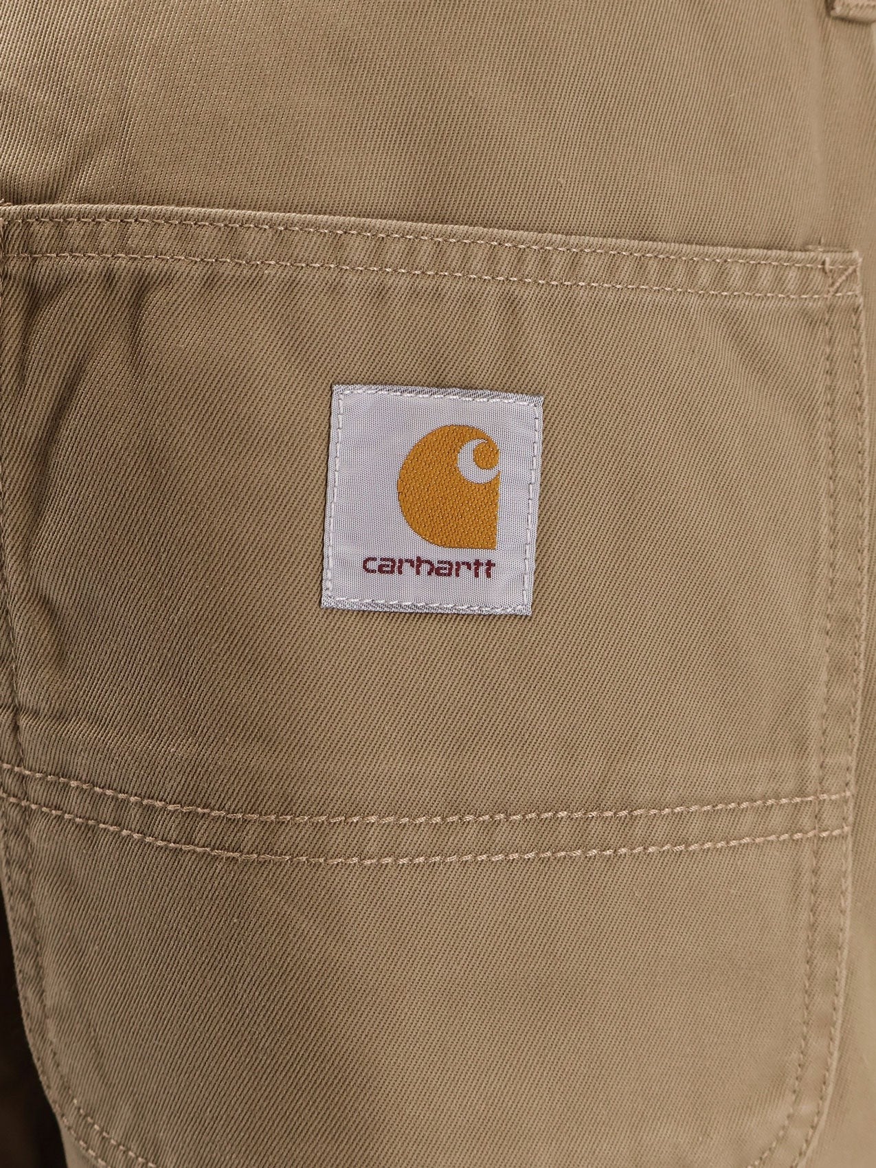 Carhartt Wip Men's Denison Relaxed Straight Fit Trousers Brown