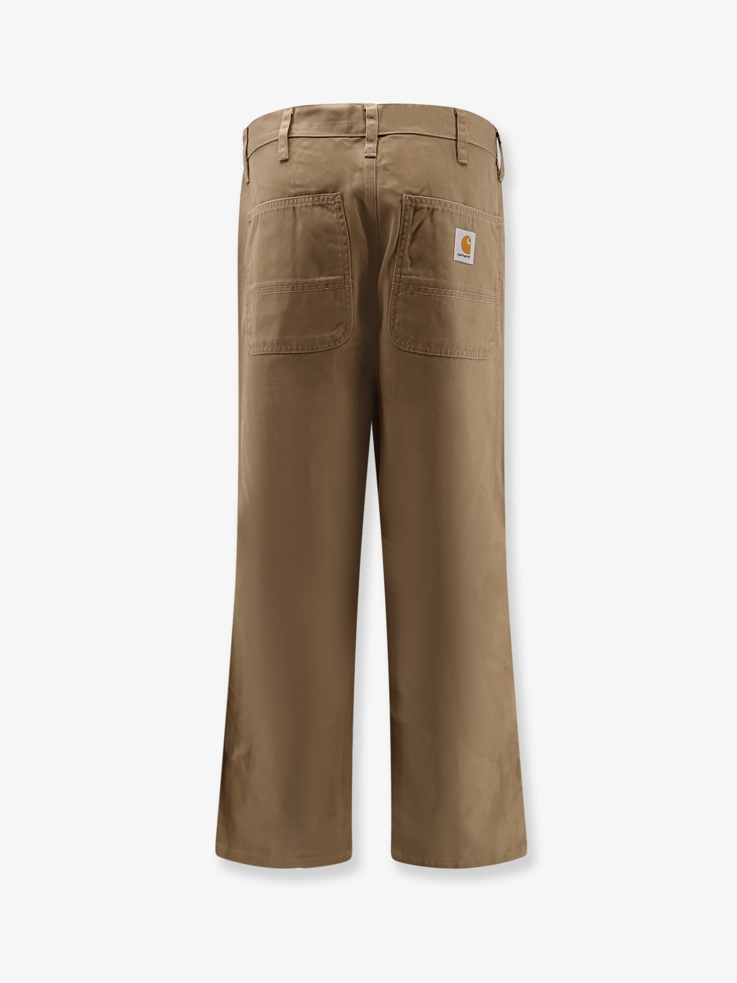 Carhartt Wip Men's Denison Relaxed Straight Fit Trousers Brown