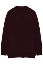 Department5 Women's Wool Merino Cardigan College Red, view 2
