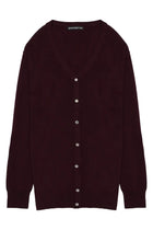 Department5 Women's Wool Merino Cardigan College Red