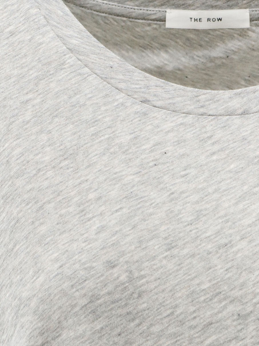 The Row Women's Dera Cotton Shirt Grey
