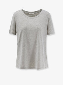 The Row Women's Dera Cotton Shirt Grey