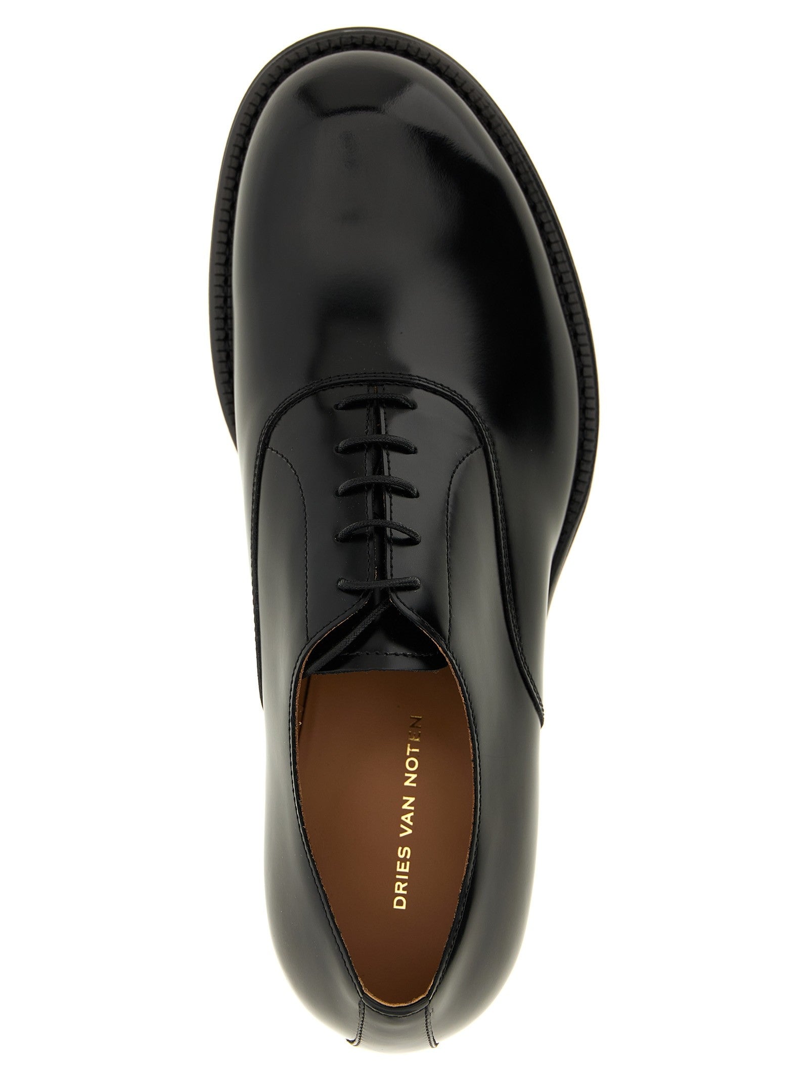 Dries Van Noten Derby Lace up Shoes Black