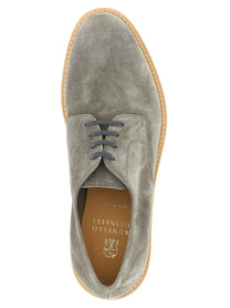 Brunello Cucinelli Derby Light Lace up Shoes Grey