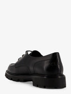 Celine Men's Derby Margaret Leather Lace up Shoes Black, view 3