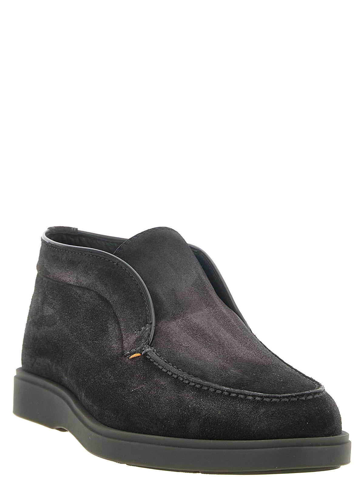 Santoni Desert Ankle Boots Grey