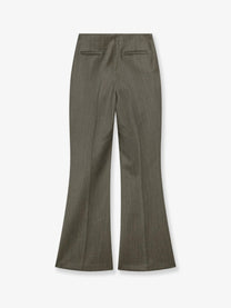 The Frankie Shop Women's Dessa Wool Trousers Beige