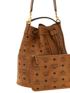 MCM Dessau Bucket Bag Brown