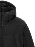 Y-3 Detachable Hood Down Jacket Black, view 4
